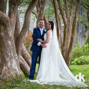 Emer Gilhooly and Karl Richardson wedding photography by david knight